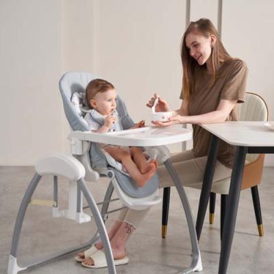 China HIGH Adjustable Eco-freindly Multifunctional Electric Plastic For Dining Baby Swing Chair Feeding Chair for sale