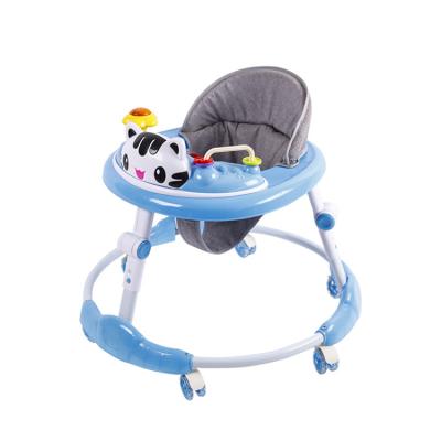 China 2019 Simple Plastic Baby Walkers Music Cartoon Baby Walker Model Baby Walker Tricycle for sale