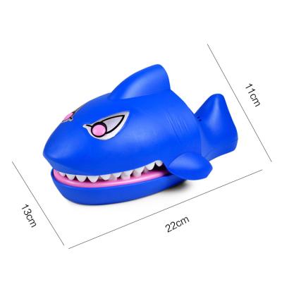 China 2022 Mouths Dentist Bite Finger Game Toy Shark Teeth Bar Interactive Novelty Gag Plastic Trick Pleasing Autism Tricky Toy for sale