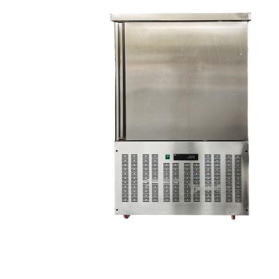 China Quick Single-temperature Seafood Chicken Ice Cream Air Cooled Chiller Blast Freezer for sale