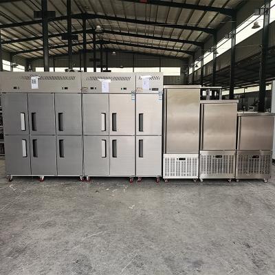 China Single-temperature high quality commercial quick freezing four-door air-cooled instant freezer for sale