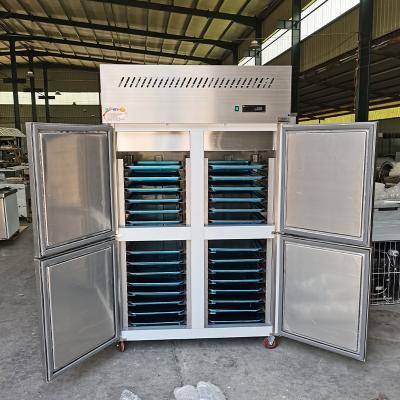 China High Quality Single-temperature IQF Deep Freezing Commercial Air-Cooled Four-Door Instant Freezer for sale