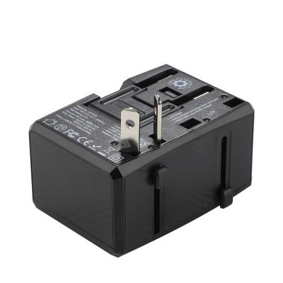 China 180 countries+ world ac power travel adapter kit transform plug with surge protection support US/AU/UK/EU plugs for sale