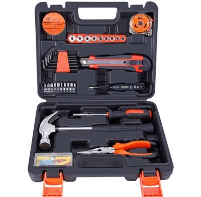 China Plastic Tool Box Storage Case Hardware Tools YK-007-1 36 Pieces Household DIY Tools Tool Kit for sale