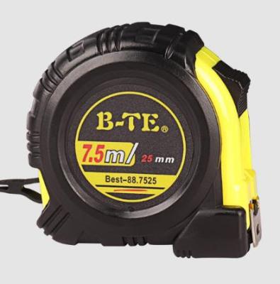 China Rubber Tape Measure Retractable Steel Tape Measure/ABS Hot Sale 7.5M Cover Tape Measure for sale