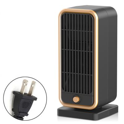 China Convenient Household Handle We Design To Plug In Vertical Desktop Mini Ptc Ceramic Heating Electric Heater For Personal Using for sale