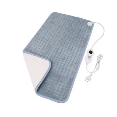 China Hot Selling PORTABLE Back Pain Relief Therapy Fast Thermal Heating Neck And Shoulder Back Electric Blanket Heating Pad for sale