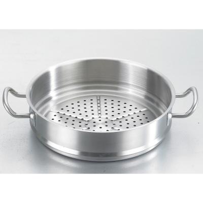 China Viable Professional Manufacturer Design Cookware Chicken Stainless Steel Cake Steamer Pot High End Minimalist Casserole for sale