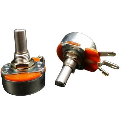 China RA24Y 3-5W High Power Single Wound Wire Wound Rotary Potentiometer for sale