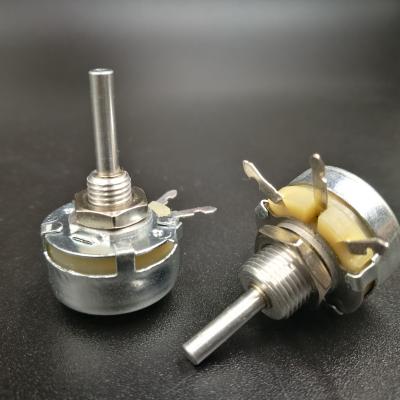 China RA20Y 2k 2w single-turn wire wound rotary potentiometer RA20Y-20SE for sale