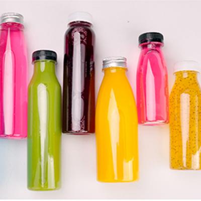 China Hot Selling Transparent Water Bottle Drinks 350ML Bottle Plastic Bottle For Beverage for sale