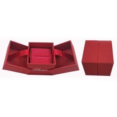 China Luxury Recycled Jewelry Folding Gift Packaging Storage Box From Materials Factory Wholesale Price for sale