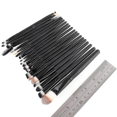 China Angular blush China factory makeup hair makeup brushes high quality real goat hair set brush for sale