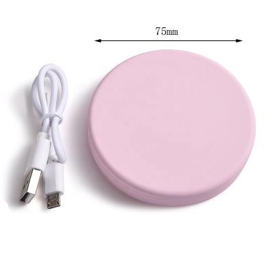 China Lighted Magnification Travel Makeup Mirror Compact Mirror With Light for sale