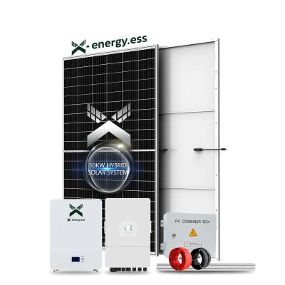 China Commercial X Energy On Grid Storage System 20KW 10KW Solar Hybrid System For Home Use for sale