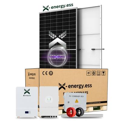 China Factory Wholesale Price Commercial Home Solar System 10KW Solar Hybrid System for sale