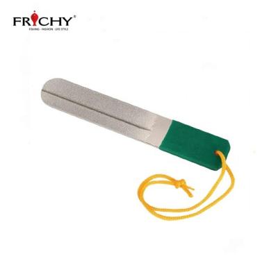 China High qulity X608 Diamond Grooved Hook File steel construction with extended rubber frip for sale