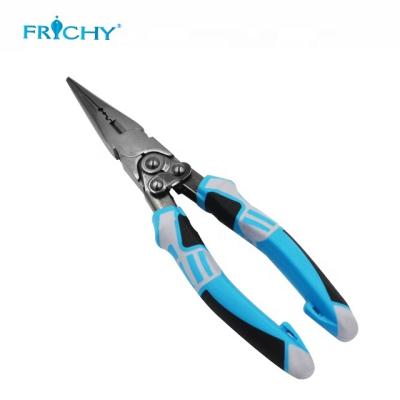 China Long Height X54-1 Ergonomic Design Soft Handles Double Lever Slot Ring Pliers X54-1 for sale