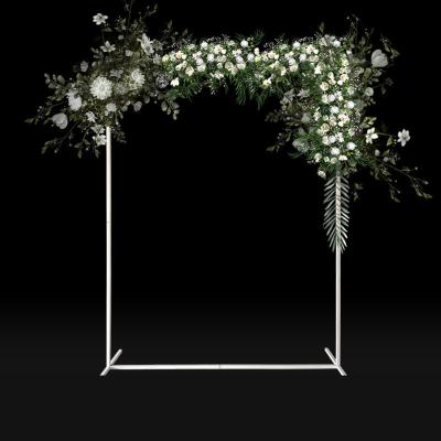 China Square Stand Romantic Wedding Garland Kit With Base Balloon Arch Christmas Wedding Birthday Party Decoration Balloon Arch for sale