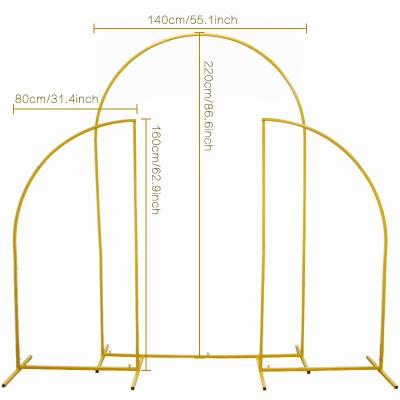 China Decorative Classic Metal Rose Garden Arch, Garden Wedding Party Decoration Garden Style Archway for Plants Metal Climbing Arch for sale