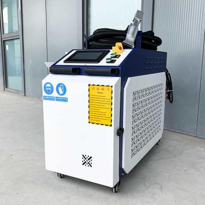 China Fiber Continuous Laser Cleaning Machine 1KW 1.5KW 2000 Watt Laser Cleaner Rust Removal for sale