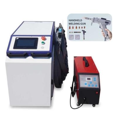 China 1000W Red Light Positioning Accuracy Galvo Laser Welder Laser Welding Equipment Customer for sale