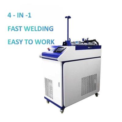 China Welding And Cleaning Cutting Precision 2000W Laser Welding Machine With Water Cooling System for sale