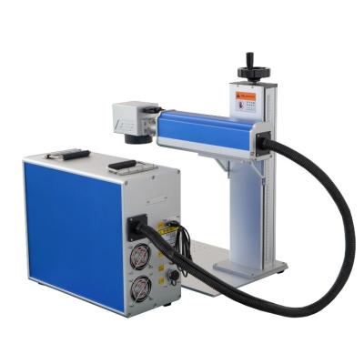 China Máquina de marcação a laser Máquina de corte de gravura a laser Pequeno laser rotativo para fibra de metal Raycus de aço à venda