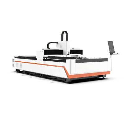 China Máquina automática de corte a laser de fibra de alimentação Mesa de trabalho 1500 * 3000mm máquina de corte a laser de fibra de CNC à venda