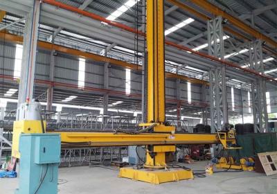 China Automatic Column Boom Welding Manipulator HC6060 With SAW Head for sale