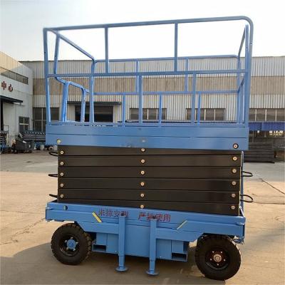 China Battery Powered Mobile Electric Self Propelled Hydraulic Scissor Lift Platform for sale