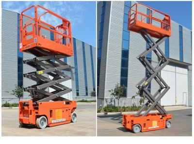 China Electric Powered Manual Control Scissor Type Lifter Platform For Indoor Outdoor for sale