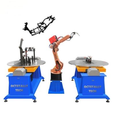 China 3 Axis 0.75KW Motor Power Intelligent Head And Tail Stock Welding Positioner for sale