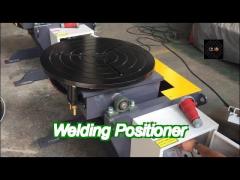 10000kg welding table tilt / rotary welding positioner with 400-4000mm 0.1-1 rpm worktable