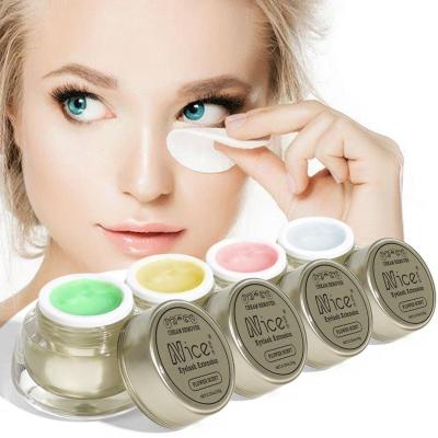 China Safe Multiple Scents Eyelash Extension Remover Scented Cream Eyelash Remover 10g Per Bottle Ready To Ship for sale