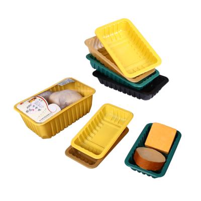 China New Update Food Grade PP/PE Raw Material Vacuum Small Moisture Proof Plastic Card Tray Sealer Packaging for sale