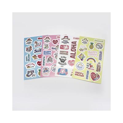 China Stickers; Labels; New Listing Stickers Label Cover Waterproof Vinyl Sticker Sheet With Multiple Stickers for sale