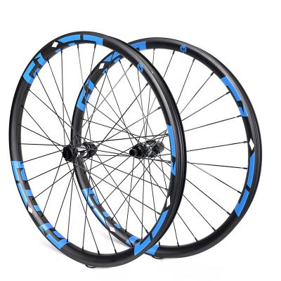 China ELITEWHEELS AFF 27.5er MTB Mountain Bikes Carbon Fiber Wheelset 36mm Width 30mm Depth 650B Mountain Bike Wheelset for sale