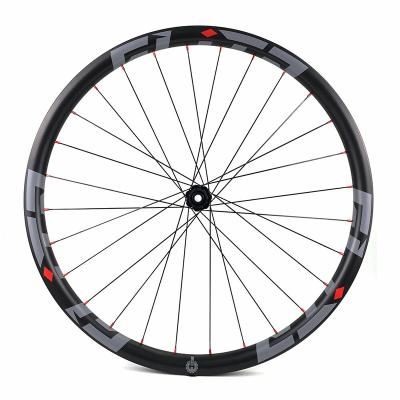 China ELITEWHEELS AFF 29er Mountain Bikes Carbon Mountain Wheelset 29mm Depth 33mm Depth 33mm Width Asymmetric MTB Wheelset for sale