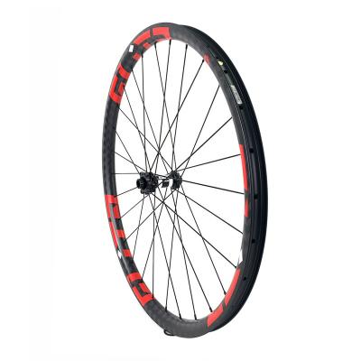 China ELITEWHEELS AFF 29er Mountain Bikes Carbon MTB Wheelset 30mm Width Rims With M11 Hub For Cross Country Bike for sale