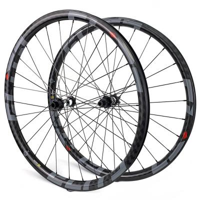 China ELITEWHEELS Mountain Bikes KING 27.5er Carbon Fiber Wheelset 35mm Depth 35mm Width AM Rims For 650B MTB Bicycle for sale