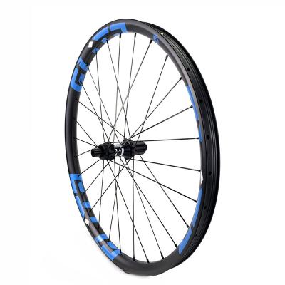 China Mountain Bikes PRO 27.5er MTB ELITEWHEELS Carbon Fiber Wheelset 36mm Width 30mm Depth 650B Mountain Bike Wheelset for sale