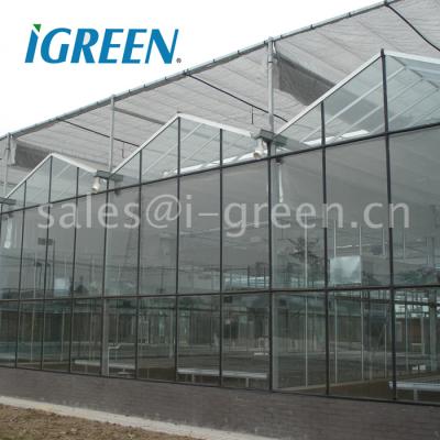 China Automatic Tempered Glass Greenhouse Glass Frame for sale