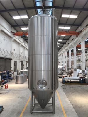 China 3mm Thickness Craft Brewing Equipment , 220V 5HL - 200HL Beer Fermentation Tanks for sale