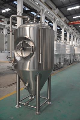 China Stainless Steel Beer Fermentation Tanks , Jacketed Fermentation Tank 220V for sale