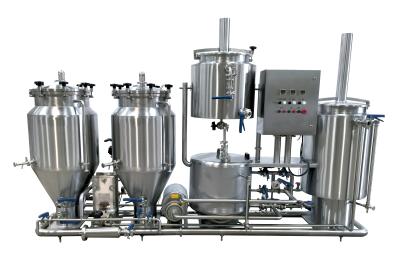 China 100L Experimental Brewing System , Steam Heated Pub Commercial Brewery Equipment for sale