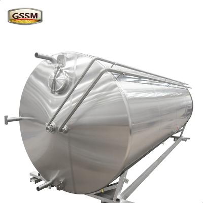 China Conical Horizontal Fermentation Tanks Craft Beer Equipment Wort Fermenting for sale