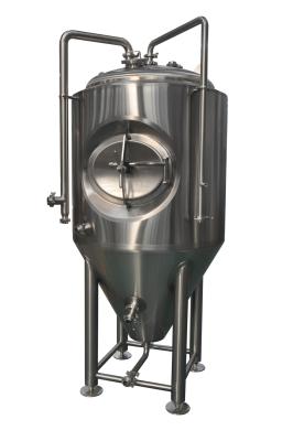 China 1 BBL Stainless Steel Beer Fermenter , Bar Stainless Steel Beer Fermentation Tank 3mm for sale