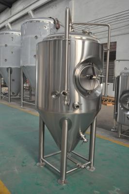 China AISI 304 Stainless Steel Beer Fermenter With Jacketed For Brewery / Jacketed Fermentation Tank for sale