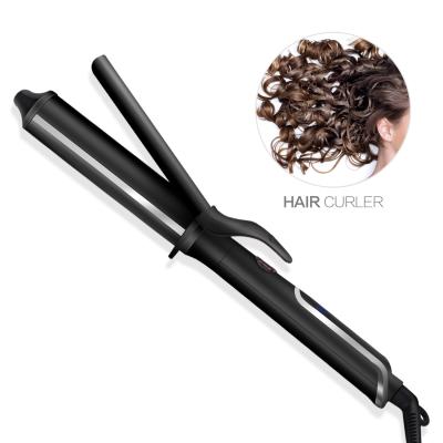 China LCD Curling Iron OEM Certificated Styling Tools PTC Ceramic Coating Heat Hair Curler Irons for sale